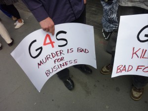 Death of Jimmy Mubenga Sparks Protest