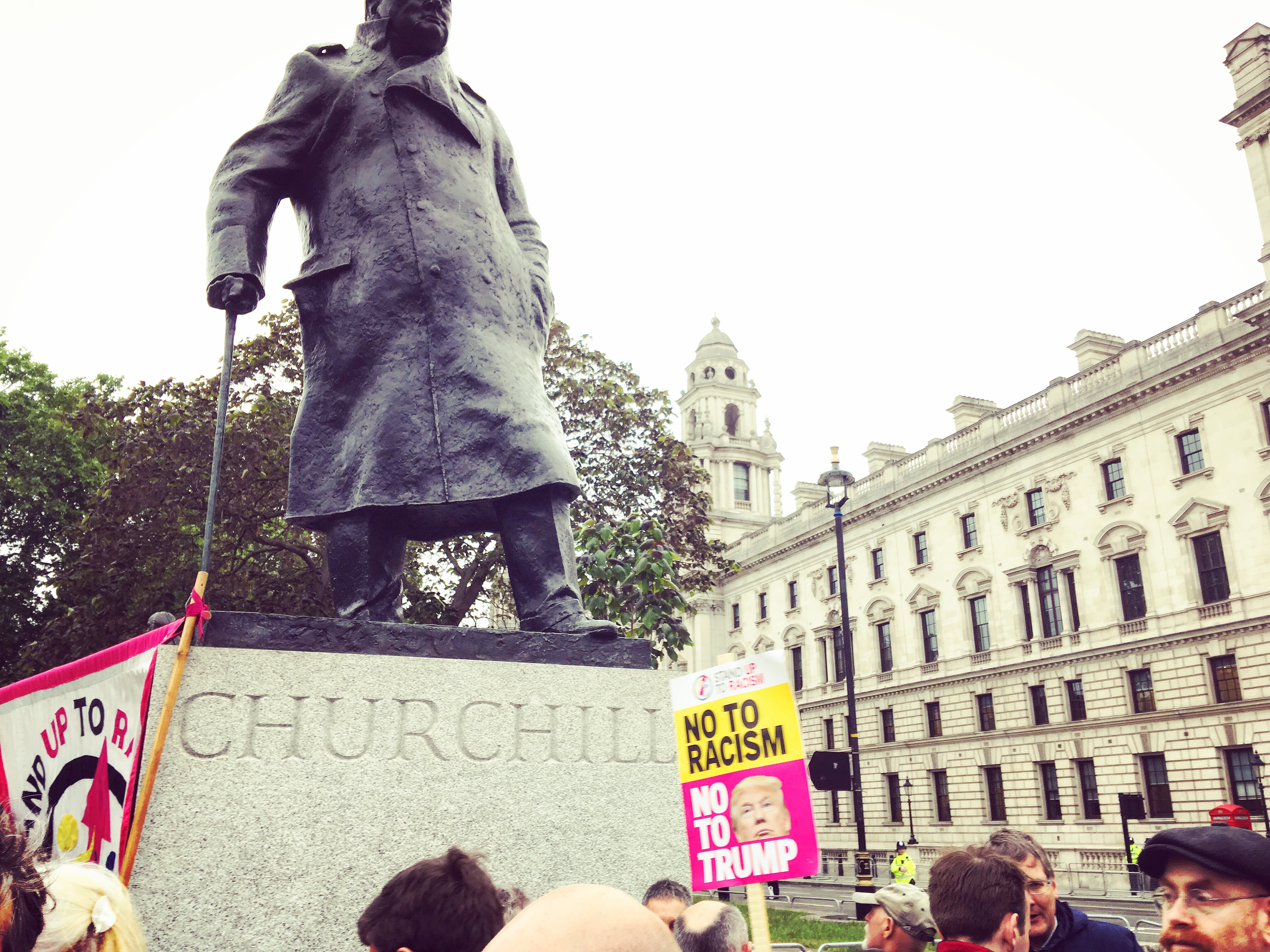 OBSERVATIONS…Anti-Trump protest London, June 2019